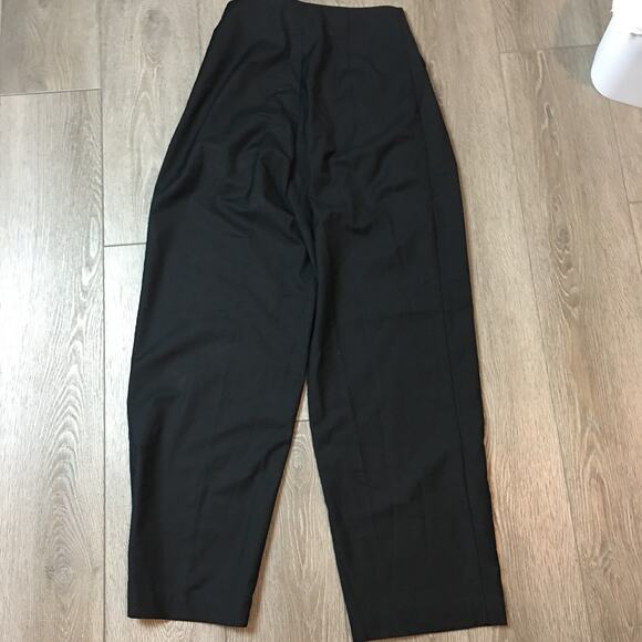 Commense black front pleated Wide leg dress pants Size XS - Picture 3 of 10